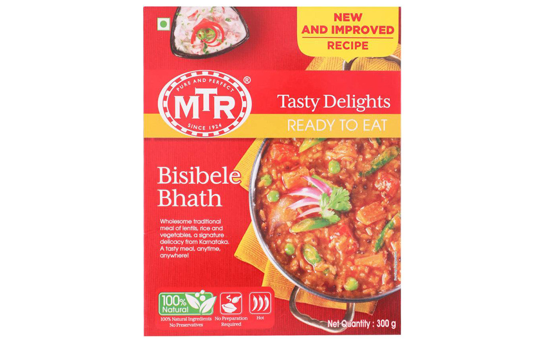 MTR Bisibele Bhath - Reviews | Ingredients | Recipes | Benefits